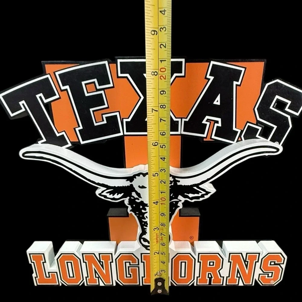 Texas Longhorns Shelia's‎ Collectibles Wooden Shelf Sitter 9x10
